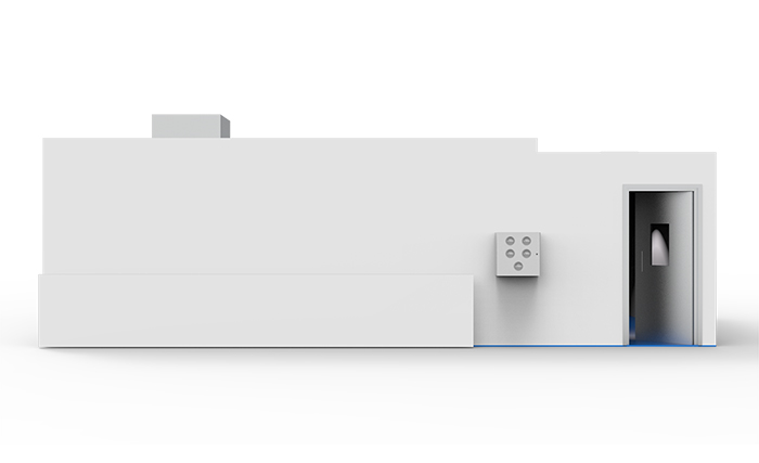 Monobloc Cleanroom for Solid and Liquid Dose Medicine Production at Cubic