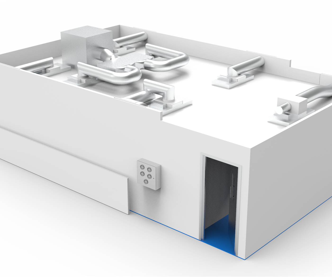 Monobloc Cleanroom for Dose Medicine Production | Connect 2 Cleanrooms