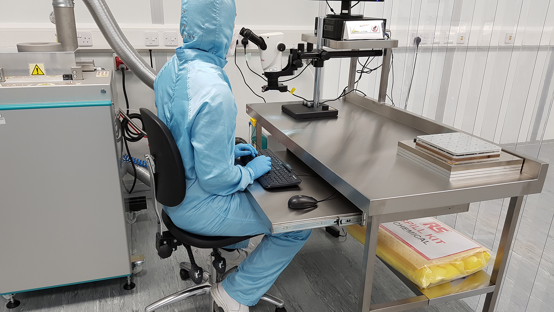Custom-Built Stainless Steel Furniture For OPTOCAP