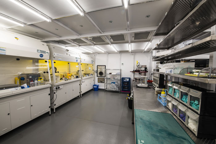 ISO Class 6 & 7 Cleanroom for Solar Cell Activity at Swansea University