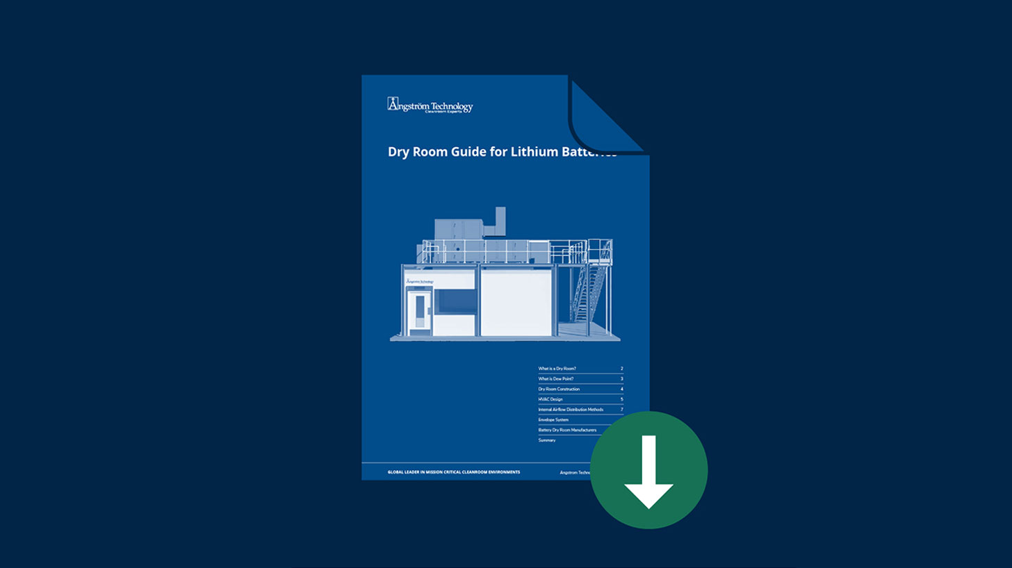 Dry Room Design Guide for Lithium Batteries