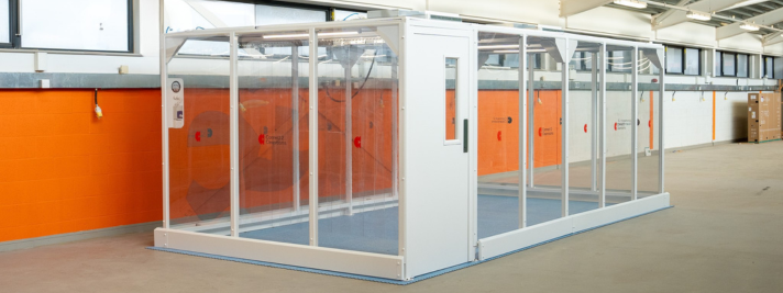 Predesigned hardwall cleanroom