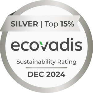 Ecovadis Silver Sustainability Rating December 2024 logo