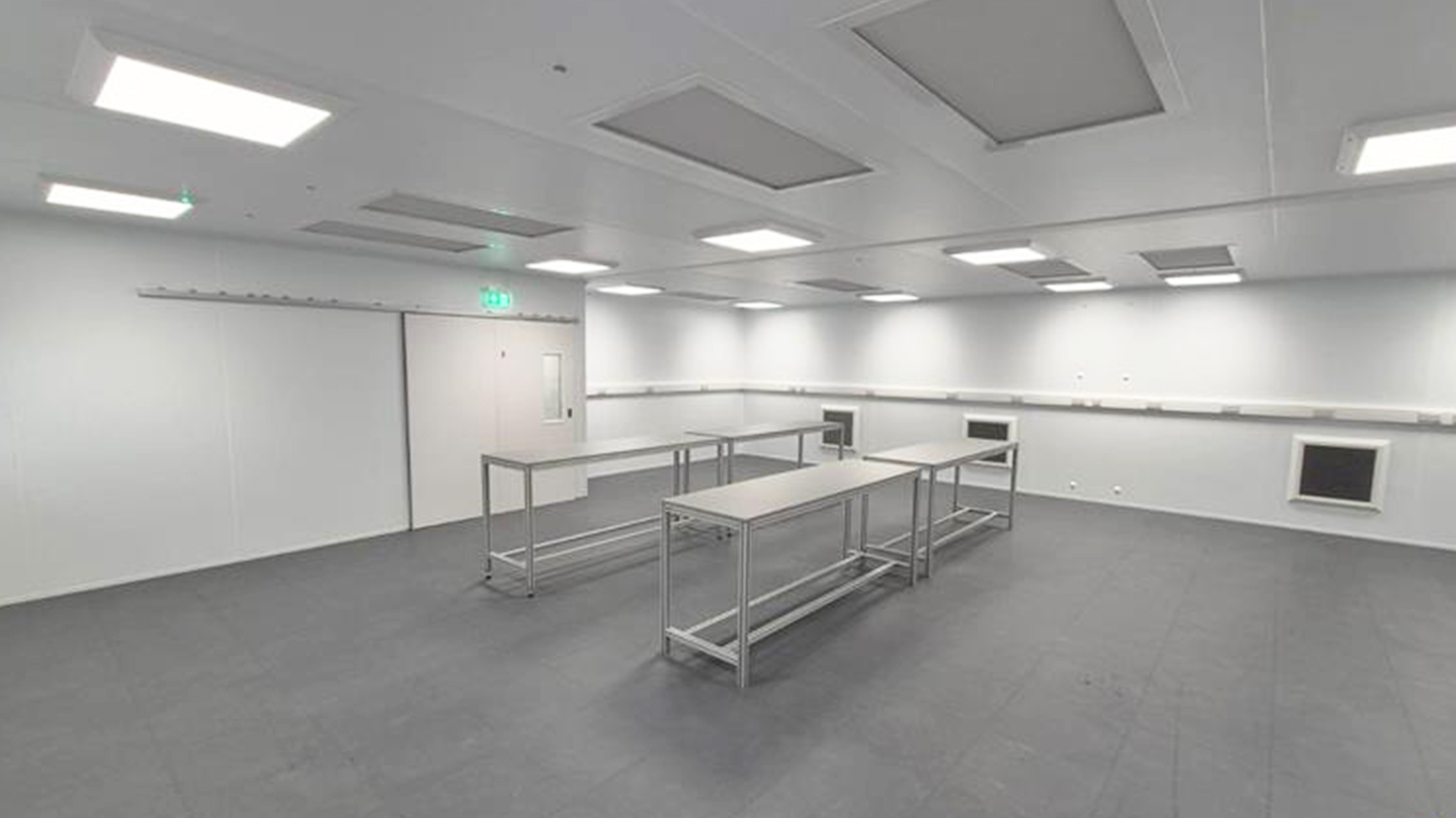 Monobloc cleanroom operating area
