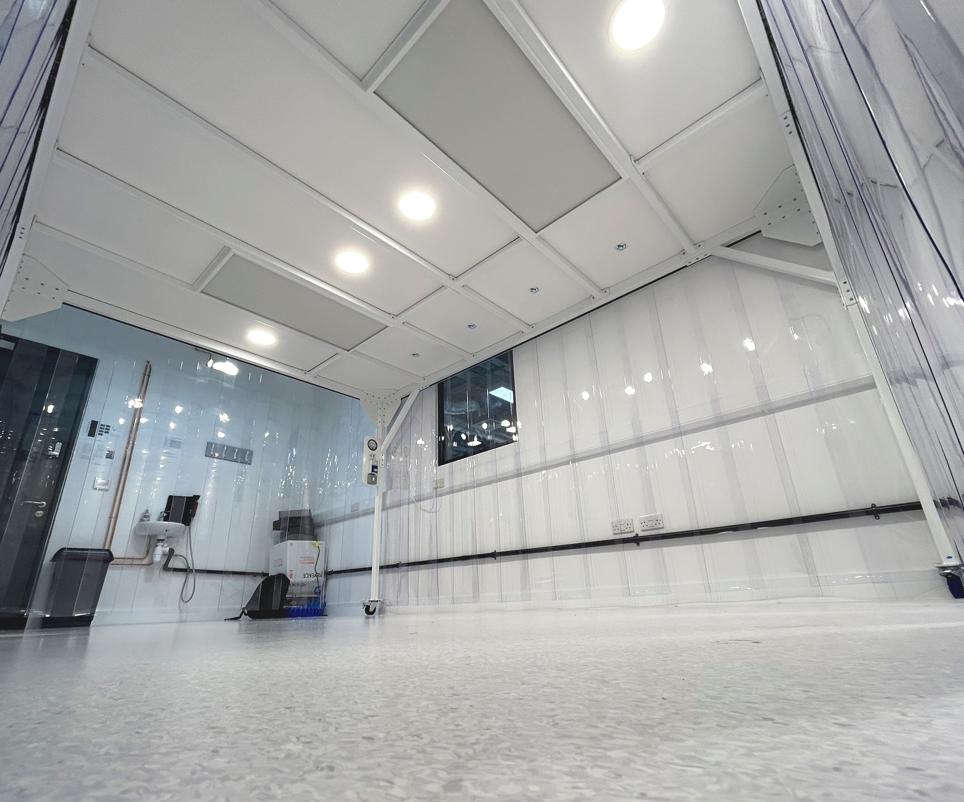 CipherX predesigned softwall cleanroom