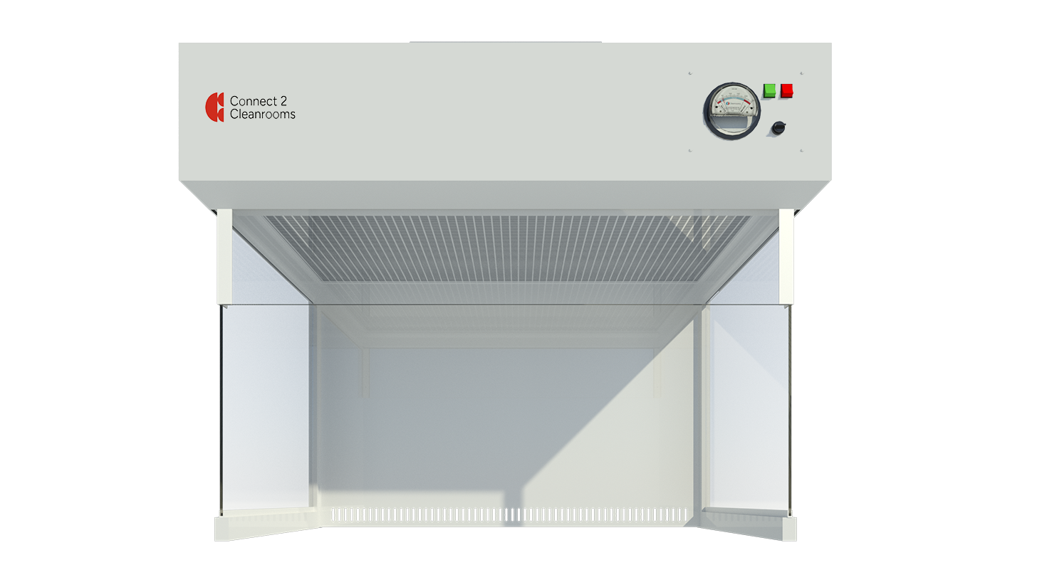 Design render of a laminar flow cabinet